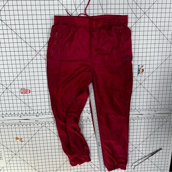 Adidas originals VNTG sz medium cuffed track pants A52 - Picture 2 of 7
